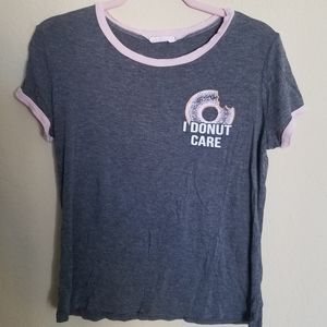 "I Donut Care" Shirt